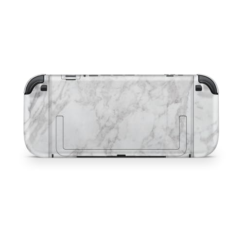 Glossy Glitter Gaming Skin Compatible with Nintendo Switch 2 Console Only - Frost Marble - Premium 3M Vinyl Protective Wrap Decal Cover - Easy to Apply | Crafted in The USA by MightySkins - color: Frost Marble, size: Switch 2 Console Skin Only, style: Glo