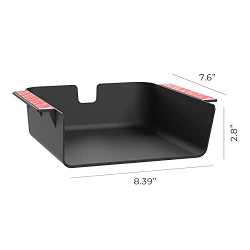 HumanCentric Under Desk Storage Shelf, Drawer Organizer | Office, Workstations, Tables, Sit Stand Desks, Gaming Setups, Mountable Storage Tray, Cable Management, Screw, Stick VHB Tape