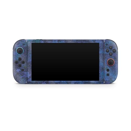 Glossy Glitter Gaming Skin Compatible with Nintendo Switch 2 Console Only - Blue Ice - Premium 3M Vinyl Protective Wrap Decal Cover - Easy to Apply | Crafted in The USA by MightySkins - color: Blue Ice, size: Switch 2 Console Skin Only, style: Glossy Glit