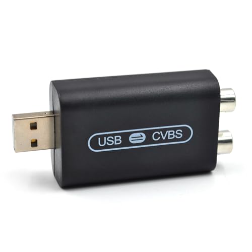 USB to CVBS Video Adapter for Car Radio, Video Output Support