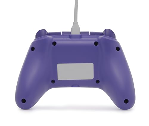 PowerA Wired Controller for Xbox Series X|S - Violet, gamepad, video game/gaming controller, works with Xbox One, Officially Licensed (Amazon Exclusive) - style: Violet