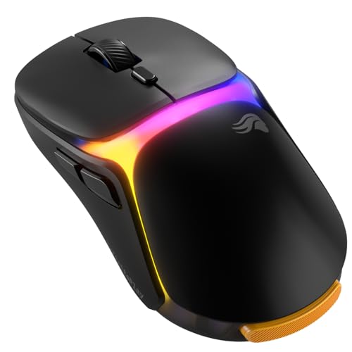 GLORIOUS Gaming Model O3 Wireless Gaming Mouse - InfinitePlay Swappable Battery, 130H Battery Life, 8k Polling, 130M Optical Switches, Ultralight 66g, 30K DPI Optical Sensor, RGB - Black - color: Black, style: Model O3 (Ambidextrous)