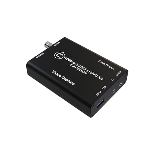 SDI/HDMI to USB 3.1 Capture Card for livestreaming, 1080p60 Uncompressed,3D Lut Output,Chroma Key,PS5/PS4/OBS/PC - style: HDMI&SDI to UVC capture