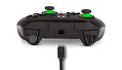 PowerA Enhanced Wired Controller for Xbox Series X|S - Green Hint, Officially Licensed for Xbox - color: Green Hint
