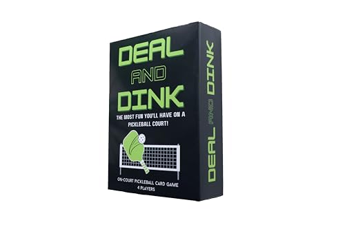On-Court Pickleball Card Game for Fun, Strategy, and Competition – The Best Pickleball Gift for Players of All Levels! - color: Green