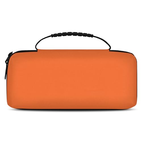 Adornori Carry Case Compatible with Nintendo Switch 2, with 20 Games Cartridges, Portable Travel Carrying Case Pouch for Accessories & Game Cards, Orange - color: Multicolor 1
