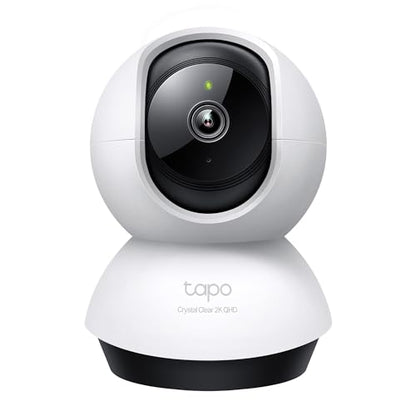 TP-Link Tapo 2K QHD Pan/Tilt Security Camera for Pet Camera, Baby Monitor, Motion Detection, Motion Tracking, 2-Way Audio, Night Vision, Cloud &SD Card Storage, Works w/Alexa & Google Home(Tapo C220) - style: 2K QHD