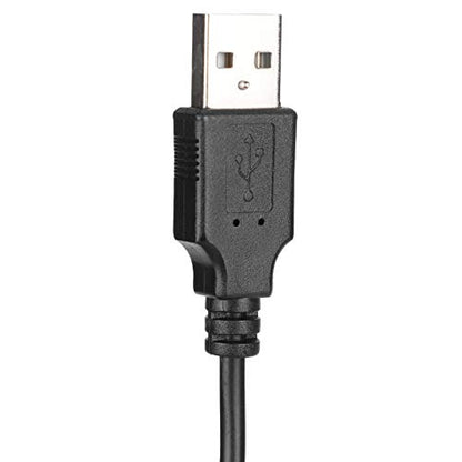 GGFOXLEW Wireless USB Gaming Receiver Adapter, ABS 360 Wireless Adapter with 1.7in Cable, 360 Receiver with Driver CD, Gaming USB Receiver for 360 Controller Desktop PC Laptop Gaming