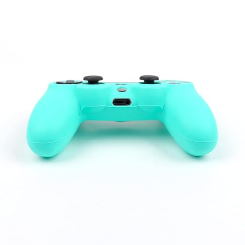 RALAN Pink Controller Skins Compatible with PlayStation 4 Controller, Silicone Controller Cover Skin Protector - color: Blue