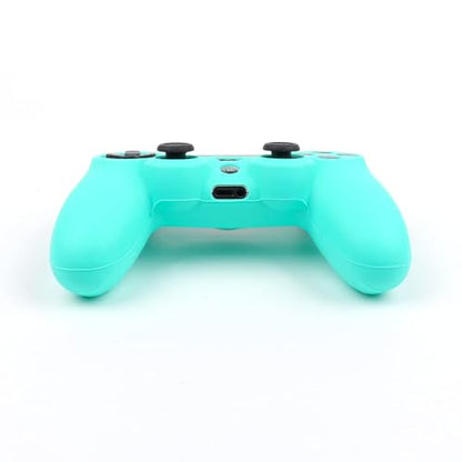 RALAN Pink Controller Skins Compatible with PlayStation 4 Controller, Silicone Controller Cover Skin Protector - color: Blue