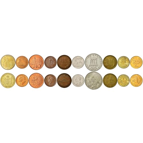 Houses of Worship Novelty Coin Collection - 10 Fantasy Coins - Featuring Churches, Chapels, Cathedrals, Synagogues, Mosques, Temples, Shrines, Pagodas - color: 10 Houses of Worship Coins