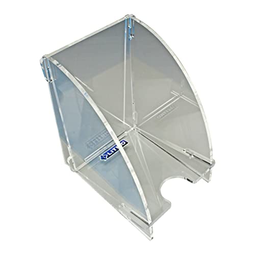 LITKO Standard Card Deck Holder | Single Pile, 150-200 | US/EU 70x100mm | Playing card tray for Magic, Pokémon & TCGs | Angled finger notch | Snap-fit, no glue | Laser-cut acrylic - color: Clear, size: Holds 150-200 Standard Cards. Single Pile