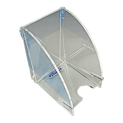 LITKO Standard Card Deck Holder | Single Pile, 150-200 | US/EU 70x100mm | Playing card tray for Magic, Pokémon & TCGs | Angled finger notch | Snap-fit, no glue | Laser-cut acrylic - color: Clear, size: Holds 150-200 Standard Cards. Single Pile