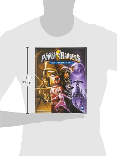 Renegade Game Studios Power Rangers Deck-Building Game 2-4 Players, Ages 13+ Core Set | Strategic tabletop card game for ages 13+. Includes 70 main deck cards, oversized characters, Zords, and a rulebook