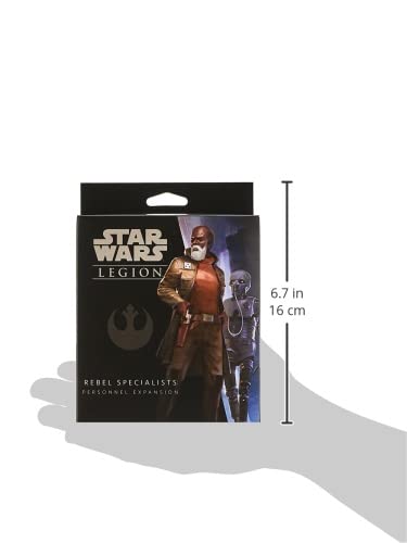 Star Wars: Legion Rebel Specialists PERSONNEL EXPANSION - Tabletop Miniatures Game, Strategy Game for Kids and Adults, Ages 14+, 2 Players, 3 Hour Playtime, Made by Atomic Mass Games - style: Rebel Specialists