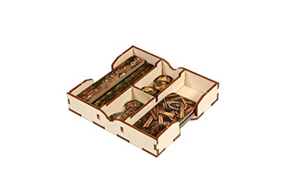 The Broken Token Game Organizer Compatible with The Lord of The Rings: Spreading War Expansion - Wooden Game Organizing Box with Multiple Trays and Dividers - style: Spreading War Expansion