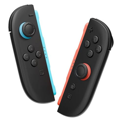 eXtremeRate DIY Replacement Full Set Buttons for Joycon 2, Custom ABXY Direction Keys Dpad + - C Home Capture Release L R ZR ZL Trigger Buttons for Nintendo Switch 2 Controller - Black - color: Black