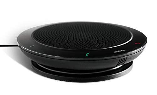 Jabra Speak PHS001U 410 USB Speakerphone for Skype and VoIP Calls - U.S. Retail Packaging (Renewed)