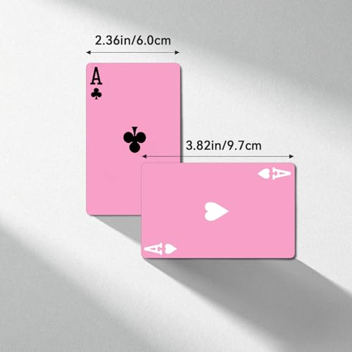 2 Decks Pink Playing Cards Pink Deck of Cards Theme Games Cards
