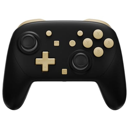 eXtremeRate DIY Replacement Full Set Buttons for Nintendo Switch 2 Pro Controller, Custom ABXY Dpad + - Home Capture Power L R ZR ZL Triggers Sync GL GR Buttons for Switch 2 Pro - Champagne Gold - color: Champagne Gold