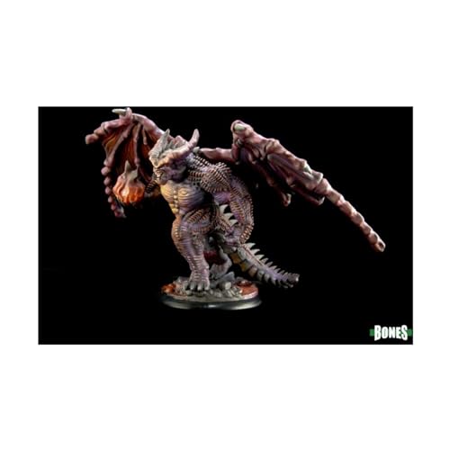 REAPER Agramon Pit Devil Demon Miniature 25mm Heroic Scale Figure Dark Heaven Bones Miniatures, Small, Unpainted