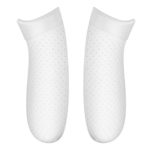 Xbox Core Controller Grip Replacement - Forza Horizon 5 Controller Style Rubberized Left Right Side Rails Parts Rear Handle Kits Back Panels Shell DIY Accessories for Xbox Series X S Controller - color: White