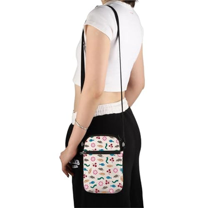 JXGZSO Board Game Gift Board Game Lover Gaming Crossbody Bag