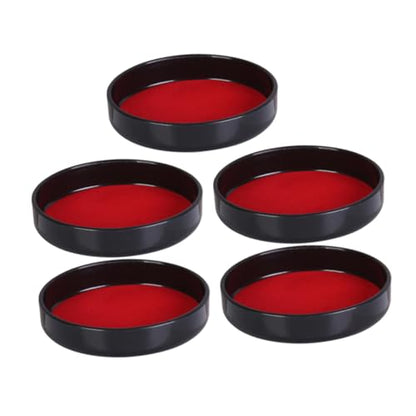 5pcs Plush Leather Dice Cup Lid Accessory Dice Shaker Cup Lid Replacement Parts for Storage Case