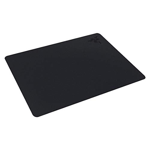 Razer Goliathus Speed Gaming Mousepad, Smooth Gaming Mat, Black, Small | Anti-Slip Rubber Base, Portable Cloth Design, Anti-Fraying Stitched Frame, Stealth - color: Stealth Black, size: Small