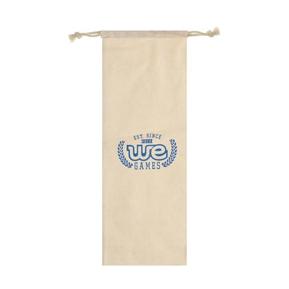 WE Games Cribbage Board Cloth Storage Bag - Protects and Stores Cribbage Boards, Travel Cribbage Boards, and Accessories, 18 in. with Drawstring When Flat - size: 18 x 6 inches