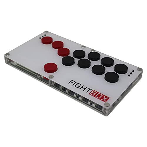 FightBox B1-MINI-PC All Button Leverless Arcade Fight Stick Game Controller Compatible With PC/PS3/Switch