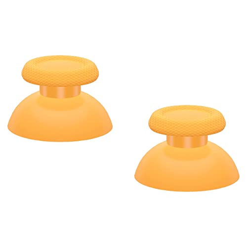 eXtremeRate Caution Yellow Replacement Thumbsticks for PS5 Controller, Custom Analog Stick Joystick for PS4 Controller Universal - color: Caution Yellow