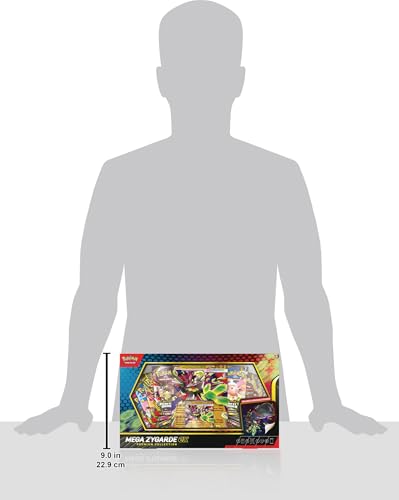 Pokemon TCG: Mega Zygarde ex Premium Collection with 8 Booster Packs | 8 Booster Packs