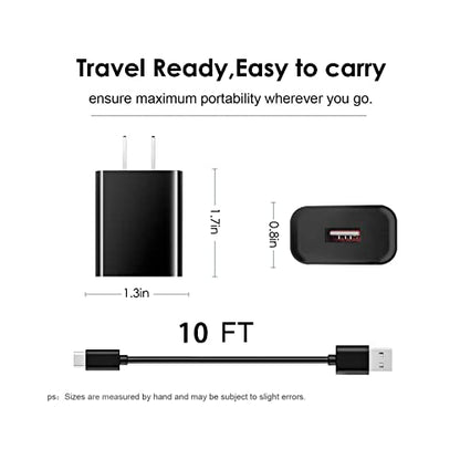 10 FT USB C Fast Charger for Bose SoundLink Flex 2nd Gen，Soundlink Mini II Special Edition, Bose 700 UC, Soundlink MAX Portable Speaker, QuietComfort 45/Ultra Open Earbuds,Sleep buds II,Motorola Phone - size: 10 Feet