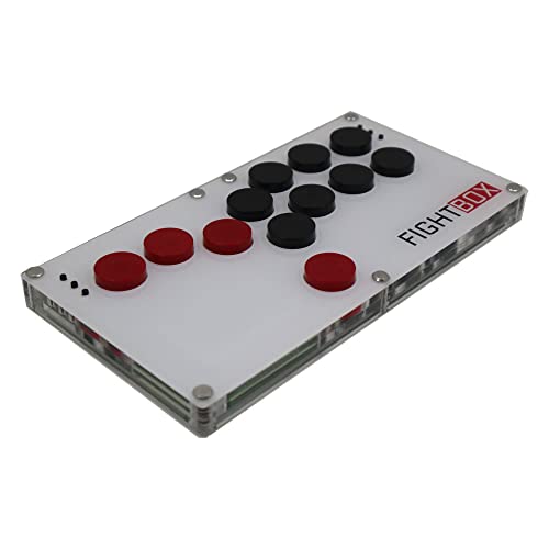 FightBox B1-MINI-PC All Button Leverless Arcade Fight Stick Game Controller Compatible With PC/PS3/Switch