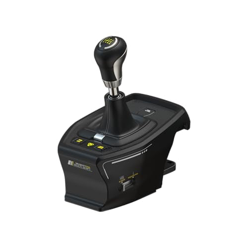 Turtle Beach VelocityOne Multi-Shift Sim Racing Shifter, Handbrake Xbox, PC | Xbox Series X|S, Xbox One, Windows PC, 7-Gear + R H-Gate & Sequential Shifter, Handbrake, Hall-Effect Magnetic Sensors, Black - style: Universal Shifter & Handbrake