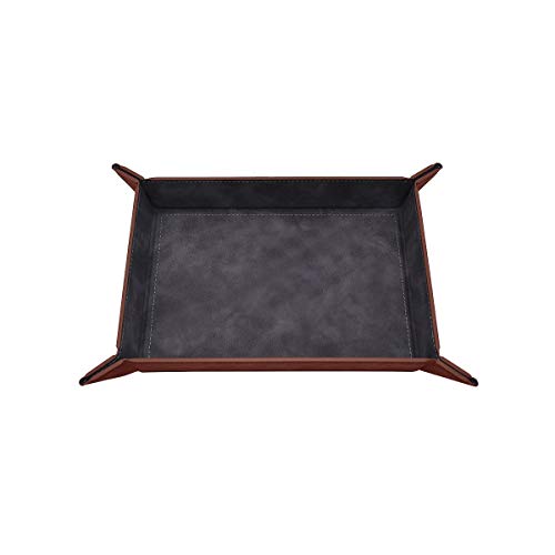 Foldable Dice Rolling Tray - Ruby