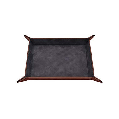 Foldable Dice Rolling Tray - Ruby