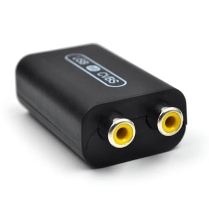 USB to CVBS Video Adapter for Car Radio, Video Output Support