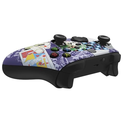 Stealth Controllers Wireless Controller for Xbox Series S, Xbox Series X, Xbox One - Soft Touch Feel - Custom Series S/X Controller (Joker Cards) - color: Joker Cards
