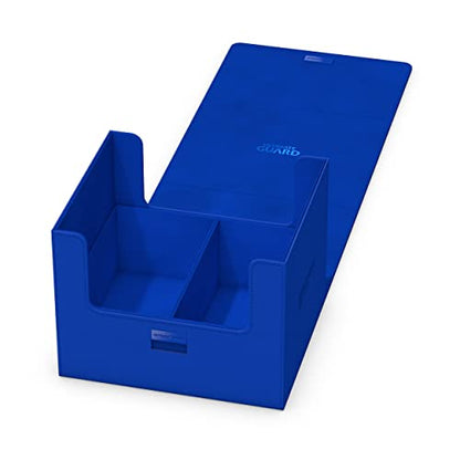 Ultimate Guard Minthive 30+, Deck Case for 30 Magnetic Card Cases, Perfect Storage for Graded Cards, Blue, Secure Closure & Snaplock Mechanism - color: Blue