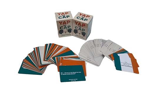 The Party Game of Yappin & Cappin - Fun Social Party Game for Gatherings with Bold Opinions and Wild Debates
