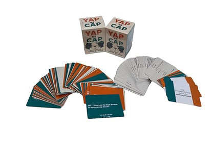 The Party Game of Yappin & Cappin - Fun Social Party Game for Gatherings with Bold Opinions and Wild Debates