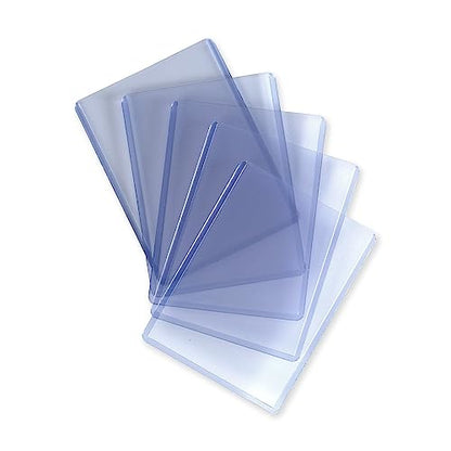 Vault X Toploaders 35pt (50 Pack), 3" x 4" Seamless Clear Rigid Card Holders for Trading Cards TCG - size: 50 Pack, style: 35pt