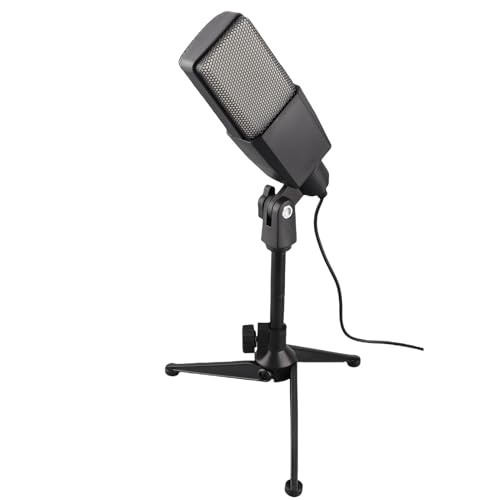 Fabater Gaming USB Microphone with RGB Light for Streaming Podcasting and Recording in Aluminum Alloy, 1 X Stand