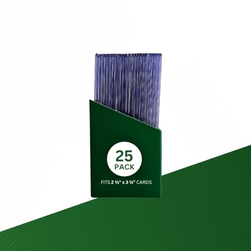 Mini Toploaders for Cards or Stickers 2 3/8" x 3 1/4" - 25 Pack Top Loaders 35pt. (25 pack)