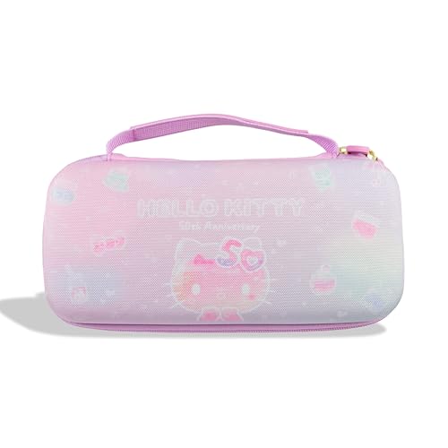 Sonix x Sanrio Carrying Case for Nintendo Switch 1, Protective Travel Case | Hello Kitty 50th Anniversary - color: Hello Kitty 50th Anniversary