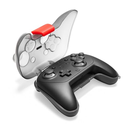 tomtoc Case for Nintendo Switch 2 Pro Controller, Military Grade Protection | Protective Hard Slim Storage Case, Hard Shell Joystick Protector, Space-Saving, Shock-proof Anti-scratch for Travel Daily Use
