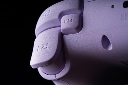 8Bitdo Ultimate 2C Wireless Controller for Windows PC and Android, with 1000 Hz Polling Rate, Hall Effect Joysticks and Triggers, and Remappable L4/R4 Bumpers (Purple) - color: Purple