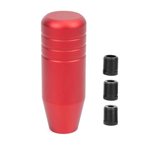 3.5inch Aluminum Alloy Shift Knob, Heavy Duty Car Gear Lever Stick Shifter Handle fit Most Automatic Manual Vehicle Red - color: Red, size: 9cm